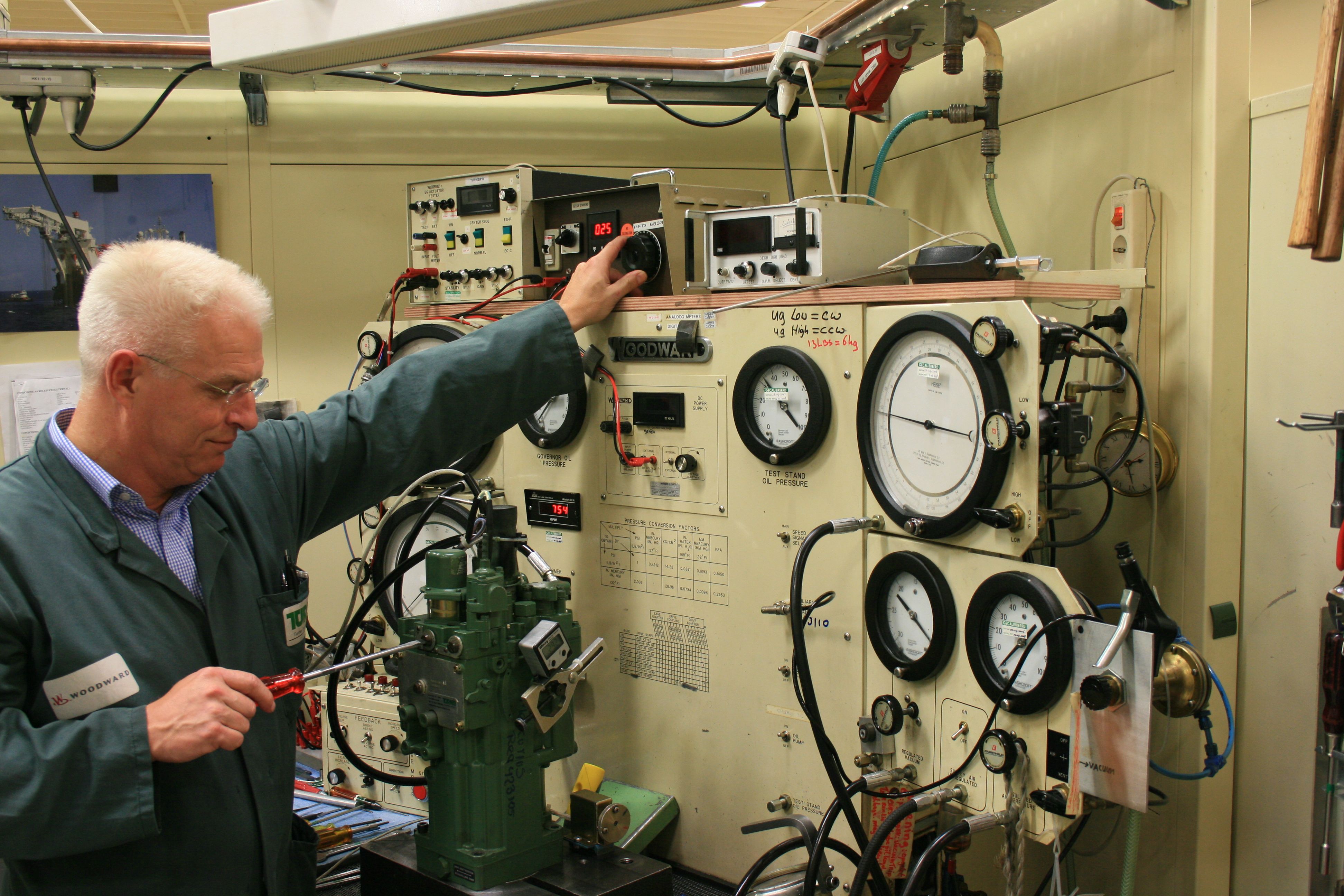 Governor Overhaul Turner ECS